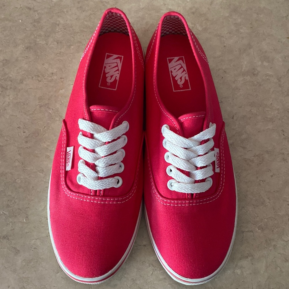Vans Authentic Fuschia Thin Sole Sneakers